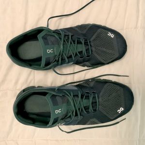 On Running Men’s Cloud X; Storm/Tide; Size 14